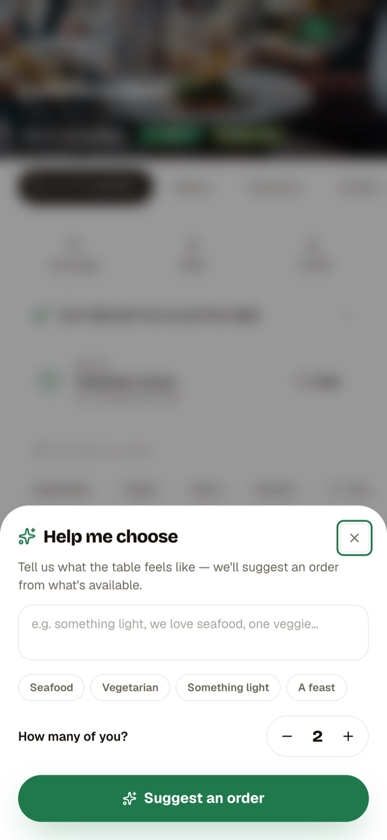 Karta — AI ‘help me choose’
