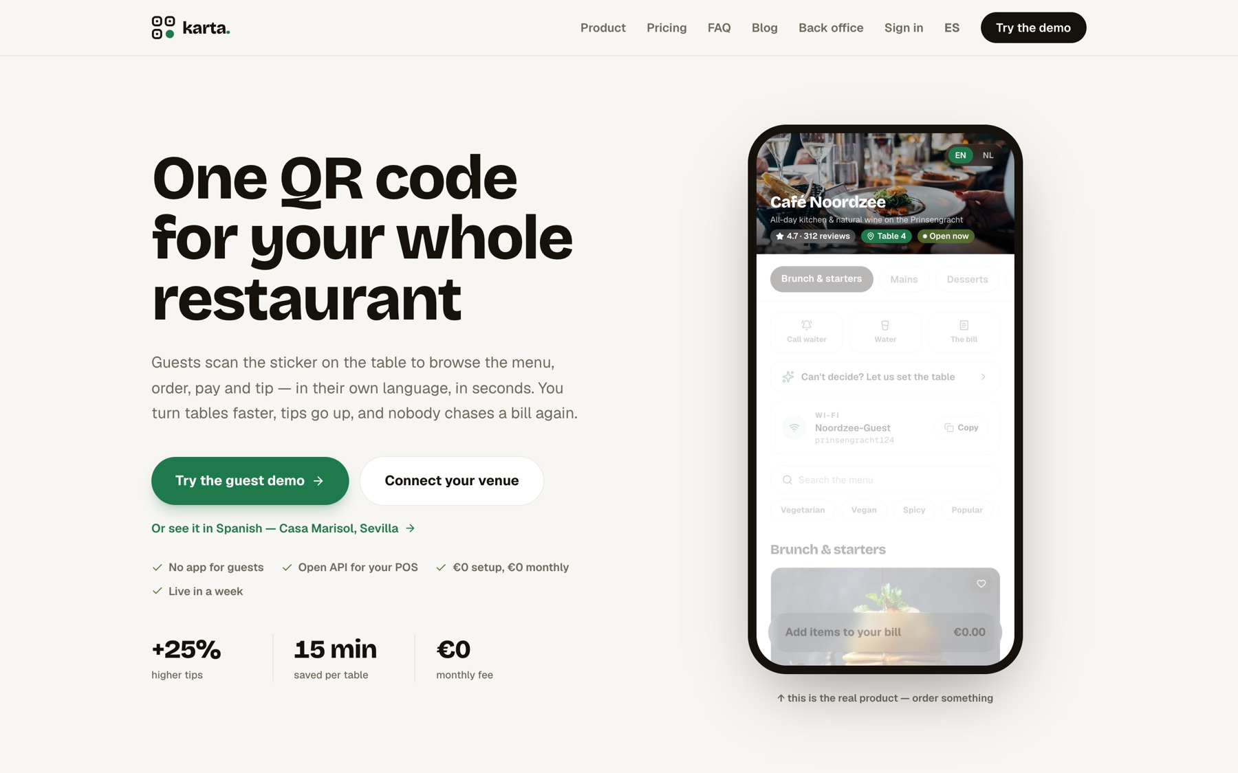Karta — product landing
